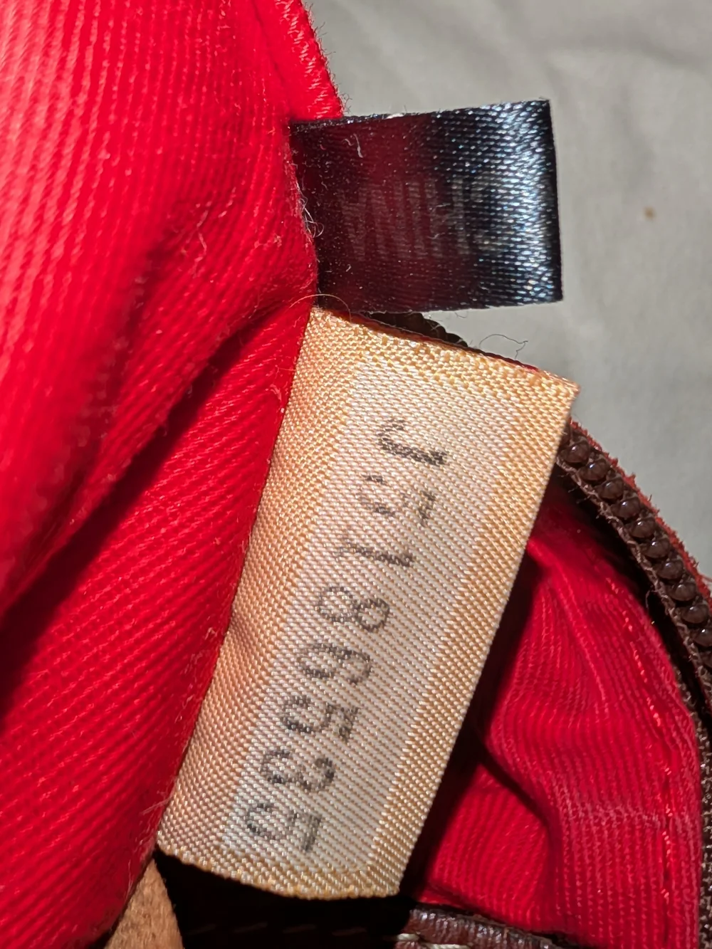 Dooney & Bourke Suede Hobo Bag Red GUC